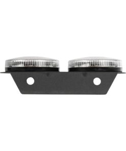 GLOBOSTAR® TAILIGHT 999-0251 Πίσω Φανάρι Οχημάτων LED 9W 360lm 180° DC 24V Αδιάβροχο IP66 Πορτοκαλί & Κόκκινο & Ψυχρό Λευκό 6000K – Μ18.5 x Π5 x Υ10cm – Πακέτο 2 Τεμαχίων – 1 Χρόνο Εγγύηση