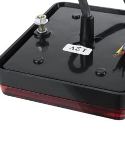 GLOBOSTAR® TAILIGHT 999-0255 Πίσω Φανάρι Οχημάτων LED 9W 360lm 140° DC 12V Αδιάβροχο IP66 Πορτοκαλί & Κόκκινο & Ψυχρό Λευκό 6000K – Μ12 x Π9.5 x Υ2cm – Πακέτο 2 Τεμαχίων – 1 Χρόνο Εγγύηση