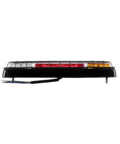 GLOBOSTAR® TAILIGHT 999-0258 Πίσω Φανάρι Οχημάτων LED 9W 360lm 180° DC 24V Αδιάβροχο IP66 Πορτοκαλί & Κόκκινο & Ψυχρό Λευκό 6000K – Μ34.5 x Π5.5 x Υ15cm – Πακέτο 2 Τεμαχίων – 1 Χρόνο Εγγύηση