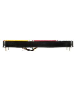 GLOBOSTAR® TAILIGHT 999-0259 Πίσω Φανάρι Οχημάτων LED 9W 360lm 180° DC 24V Αδιάβροχο IP66 Πορτοκαλί & Κόκκινο & Ψυχρό Λευκό 6000K – Μ42 x Π4.3 x Υ15.4cm – Πακέτο 2 Τεμαχίων – 1 Χρόνο Εγγύηση