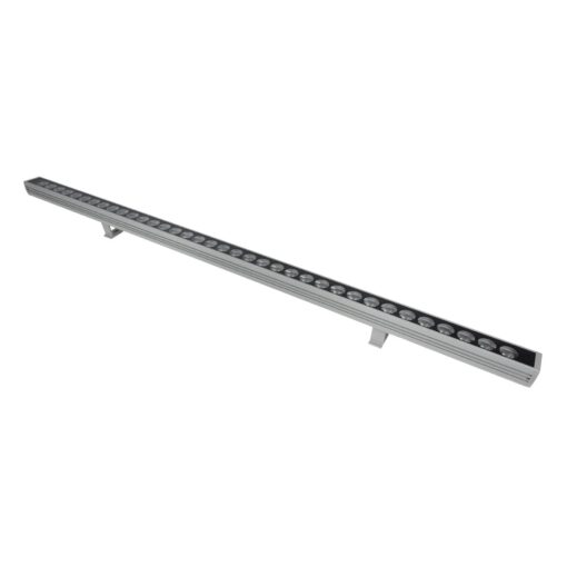 GLOBOSTAR® WASHERPANDA 999-0272 Μπάρα Φωτισμού Wall Washer LED 36W 3960lm 15° DC 24V Αδιάβροχο IP67 Θερμό Λευκό 2700K Dimmable – Bridgelux SMD Chip – Γκρι Ανθρακί – Μ100 x Π4 x Υ3cm – 3 Χρόνια Εγγύηση
