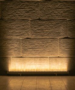 GLOBOSTAR® WASHERPANDA 999-0272 Μπάρα Φωτισμού Wall Washer LED 36W 3960lm 15° DC 24V Αδιάβροχο IP67 Θερμό Λευκό 2700K Dimmable – Bridgelux SMD Chip – Γκρι Ανθρακί – Μ100 x Π4 x Υ3cm – 3 Χρόνια Εγγύηση