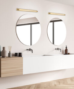 Επίτοιχο Φωτιστικό IMPERIAL 600mm – LED 12W – 3000K – 540lm – Μπρονζέ – Αλουμινίου – IP44 ACA BD374600WBR