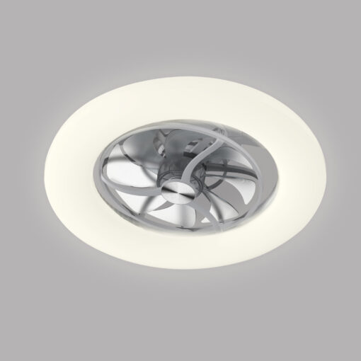 Ανεμιστήρας Οροφής LED 50W – 8 Πτερύγια – DC 15W – 24 Ταχύτητες – 560mm – Λευκός ACA FAN32316110