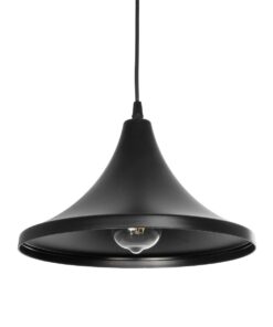 Alternative view of GLOBOSTAR® BELFRY 203-0078 Μοντέρνο Κρεμαστό Φωτιστικό Οροφής με Ντουί 1 x E27 AC 220-240V IP20 - Μαύρο - Μ29.5 x Π29.5 x Υ21cm