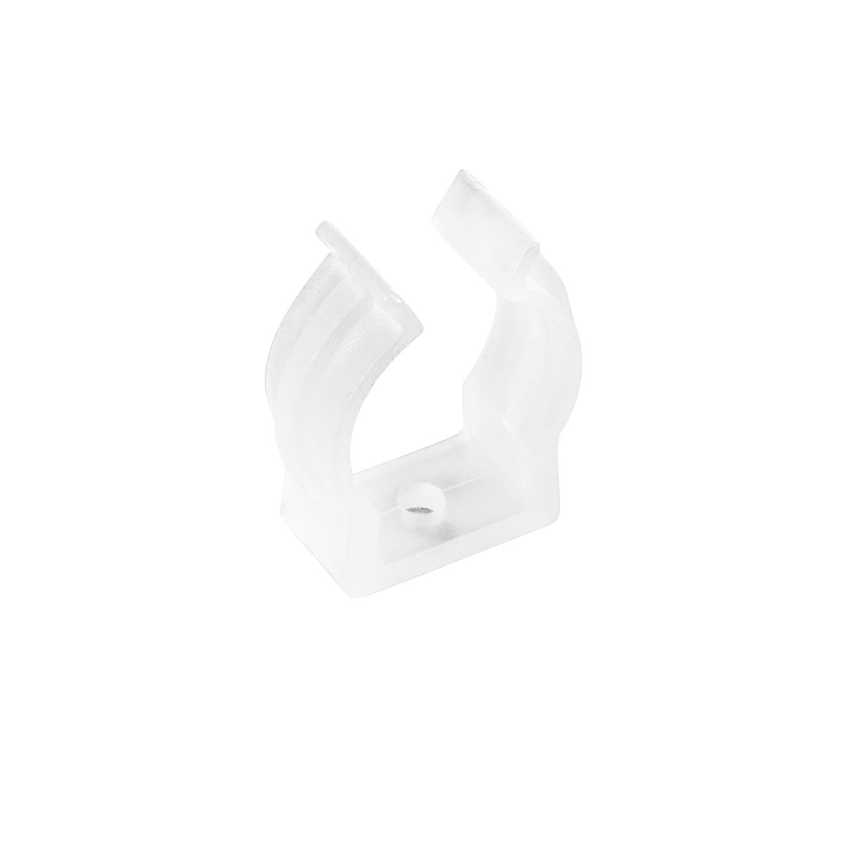 GLOBOSTAR® NEONIO-D 90778 Βάση Στήριξης για Neon Flex LED Αδιάβροχο IP65 - Διάφανο - Μ2.3 x Π2 x Υ2.7cm - Image 2