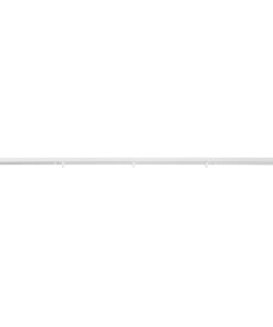 GLOBOSTAR® WALLBASE 77526 Γραμμική Μεταλλική Ροζέτα για Κρέμαση 5 Φωτιστικών – Λευκό – Μ120 x Π5 x Υ4cm