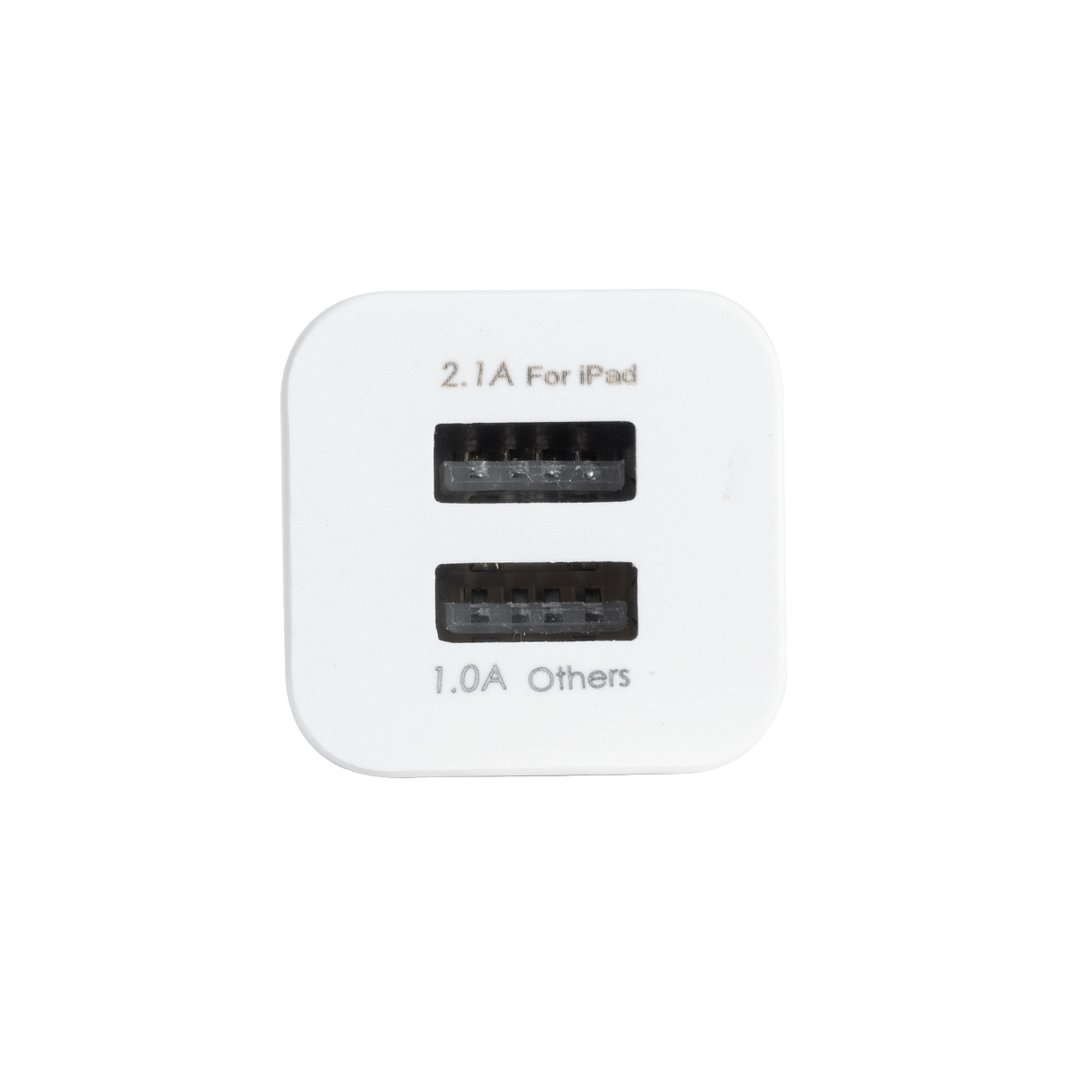 GLOBOSTAR® CHARGER 79701 Πολυφορτιστής Πρίζας DC 5V με 1 x USB-A 1.0 & 1 x USB-A 2.1 για IPad 15W 3.1A AC 220-240V IP20 - Λευκό - Μ5.2 x Π3 x Υ3cm - Image 6