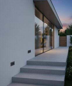 kelvo® STEPART KLV-101-0081 Χωνευτό Φωτιστικό Σκαλοπατιού / Διαδρόμου LED 3W 375lm 45° AC 220-240V Αδιάβροχο IP65 Θερμό Λευκό 2700K – Lumileds SMD Chip & TÜV SÜD Driver – Γκρι Ανθρακί Ματ – Μ10.5 x Π4.5 x Υ6cm / Q9.1 x 4.5cm – 5 Χρόνια Εγγύηση