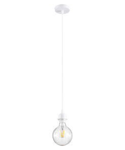 Alternative view of GLOBOSTAR® HANNA 36217 Boho Κρεμαστό Φωτιστικό Οροφής με Ντουί 1 x E27 AC 220-240V IP20 - Λευκό - Μ4 x Π4 x Υ110cm