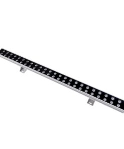 GLOBOSTAR® WASHERMOZA 90163 Μπάρα Φωτισμού Wall Washer LED 48W 4080lm 10-30° DC 24V Αδιάβροχο IP66 Πολύχρωμο RGB Dimmable – Bridgelux SMD Chip – Γκρι Ανθρακί – Μ100 x Π8.5 x Υ4cm – 3 Χρόνια Εγγύηση