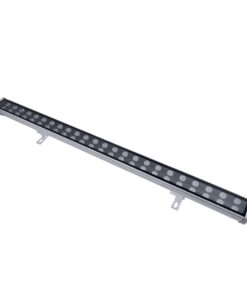 GLOBOSTAR® WASHERMOZA 90158 Μπάρα Φωτισμού Wall Washer LED 48W 5200lm 10-30° DC 24V Αδιάβροχο IP66 Θερμό Λευκό 2700K Dimmable – Bridgelux SMD Chip – Γκρι Ανθρακί – Μ100 x Π8 x Υ12cm – 3 Χρόνια Εγγύηση