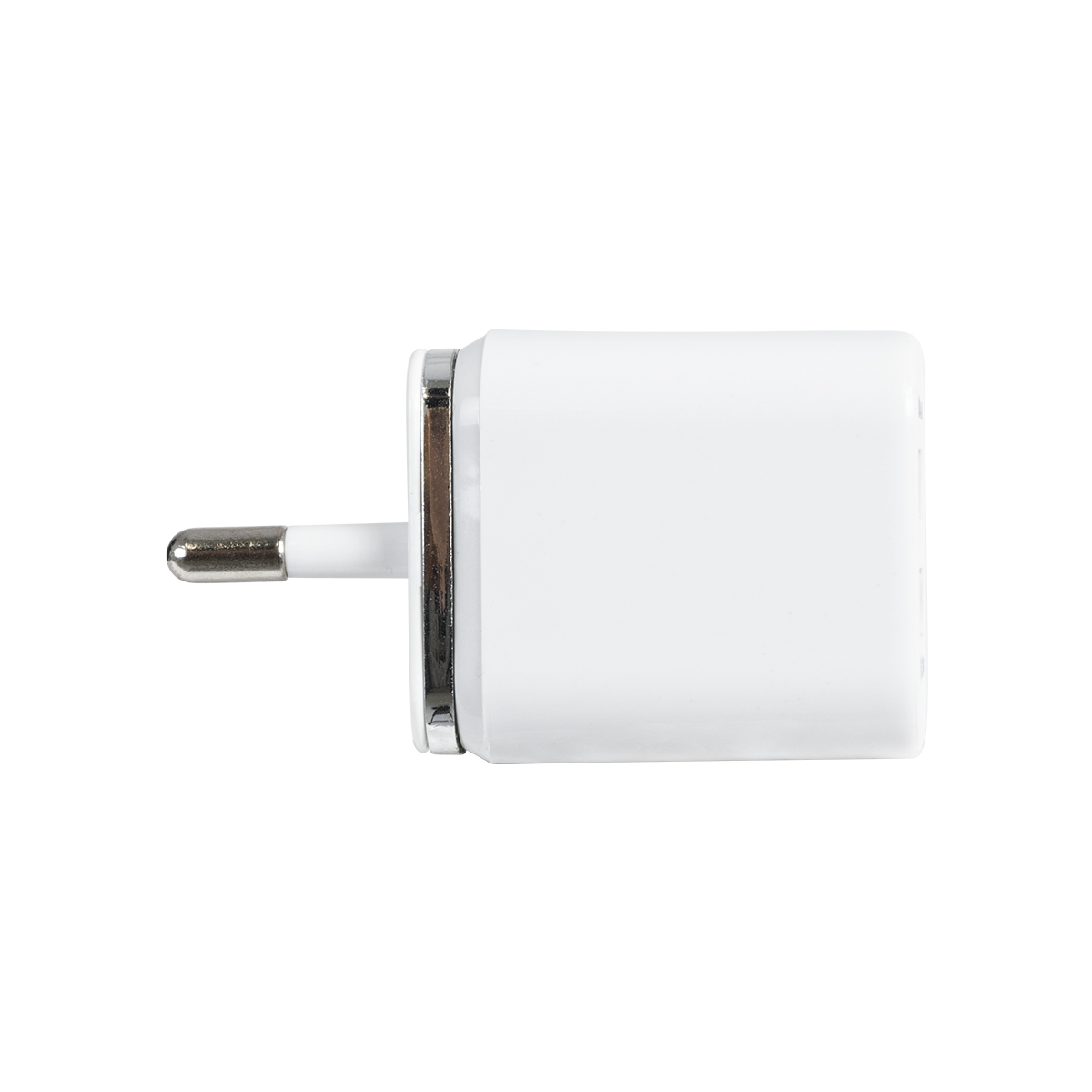 GLOBOSTAR® CHARGER 79701 Πολυφορτιστής Πρίζας DC 5V με 1 x USB-A 1.0 & 1 x USB-A 2.1 για IPad 15W 3.1A AC 220-240V IP20 - Λευκό - Μ5.2 x Π3 x Υ3cm - Image 5
