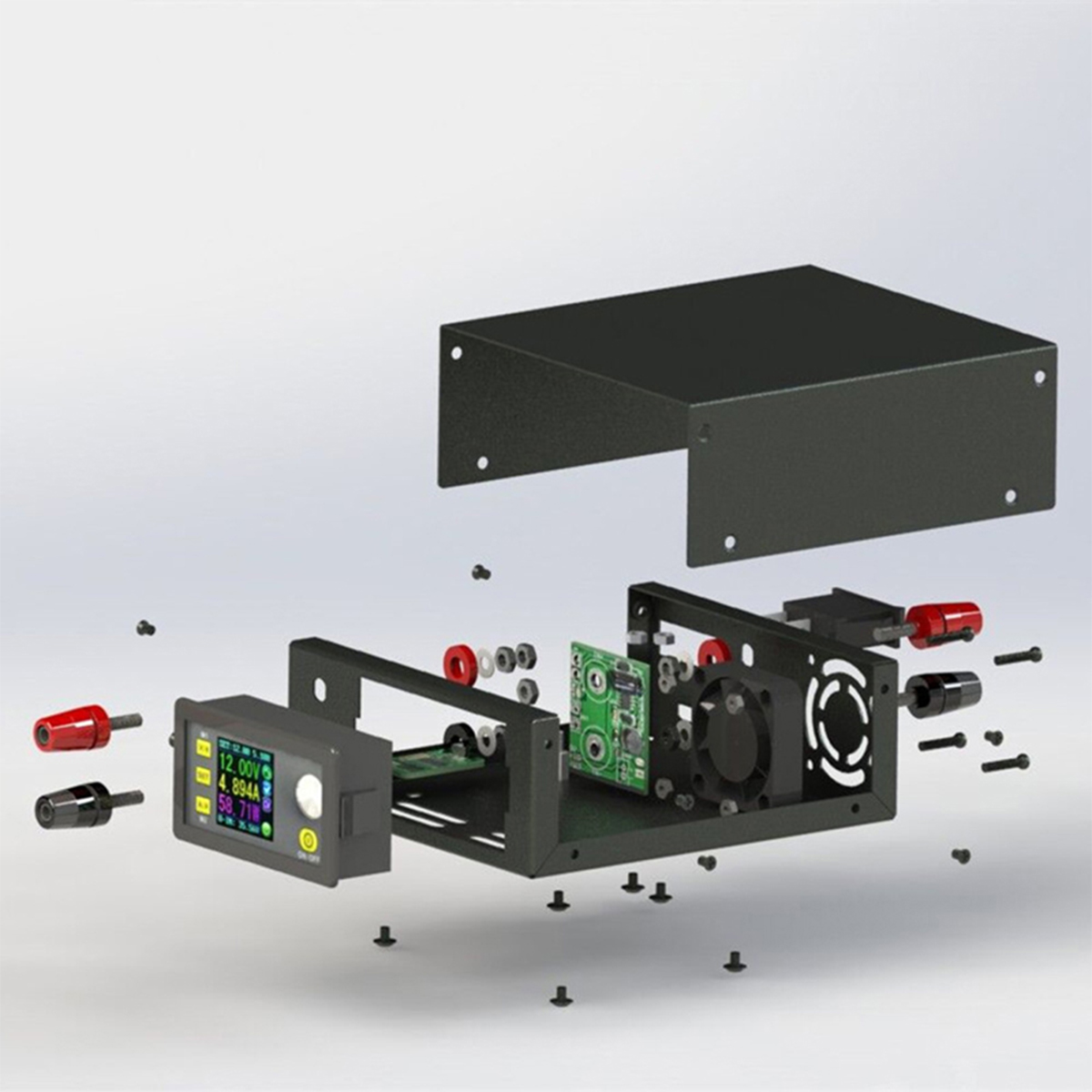 GloboStar® 79984 DPS5020-USB-BT Ψηφιακό Δοκιμαστικό Εργαλείο Ηλεκτρονικού/Τεχνικού Τμήματος Ρυθμιζόμενης Τάσης & Ampere - Βολτόμετρο/Αμπερόμετρο/Βατόμετρο Μετατροπέας με LCD Οθόνη Max Output 0-20A/DC 0-50V/0-1000W με Micro USB & Βluetooth APP - Image 8