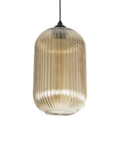 GLOBOSTAR® MELONI 206-0020 Μοντέρνο Κρεμαστό Φωτιστικό Οροφής με Ντουί 1 x E27 AC 220-240V IP20 – Mελί – Μ20 x Π20 x Υ38cm