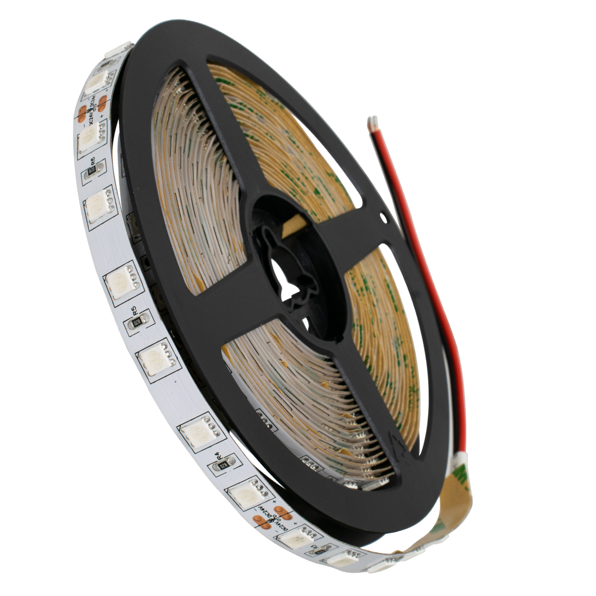 GLOBOSTAR® LUMAR 70224 Ταινία LED 14.4W/m 936lm/m 120° DC 24V IP20 60 x SMD5050 Chip/m Κόκκινο Dimmable - Sanan SMD Chip - Μ500 x Π1 x Υ0.2cm - Ρολό 5 Μέτρων - 5 Χρόνια Εγγύηση - Image 2