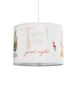 Alternative view of GLOBOSTAR® GIRLSCLUB 204-0010 Παιδικό Κρεμαστό Φωτιστικό Οροφής με Ντουί 1 x E27 AC 220-240V IP20 - Πολύχρωμο - Μ28 x Π28 x Υ24cm