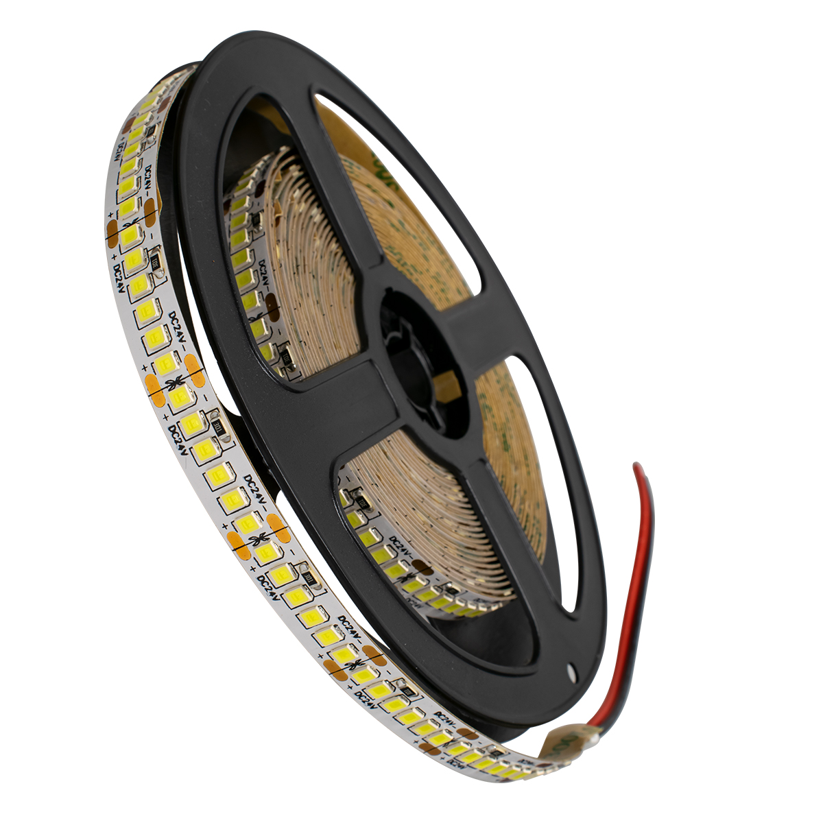 GLOBOSTAR® LUXA 70240 Ταινία LED 16W/m 2080lm/m 120° DC 24V IP20 240 x SMD2835 Chip/m Ψυχρό Λευκό 6000K Dimmable - Sanan SMD Chip - Μ500 x Π1 x Υ0.2cm - Ρολό 5 Μέτρων - 5 Χρόνια Εγγύηση - Image 2