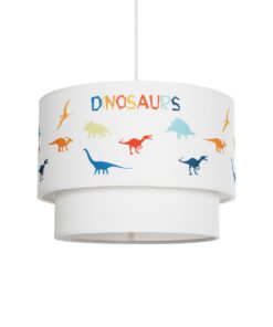 Alternative view of GLOBOSTAR® DINO 204-0006 Παιδικό Κρεμαστό Φωτιστικό Οροφής με Ντουί 1 x E27 AC 220-240V IP20 - Πολύχρωμο - Μ30 x Π30 x Υ24cm