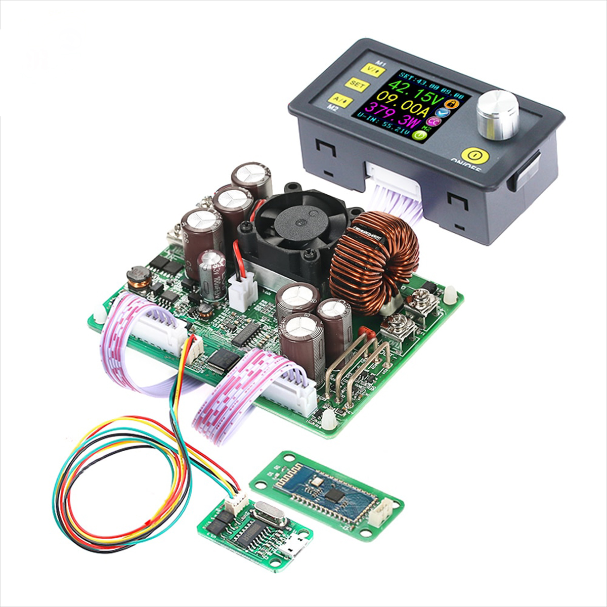 GloboStar® 79984 DPS5020-USB-BT Ψηφιακό Δοκιμαστικό Εργαλείο Ηλεκτρονικού/Τεχνικού Τμήματος Ρυθμιζόμενης Τάσης & Ampere - Βολτόμετρο/Αμπερόμετρο/Βατόμετρο Μετατροπέας με LCD Οθόνη Max Output 0-20A/DC 0-50V/0-1000W με Micro USB & Βluetooth APP - Image 13