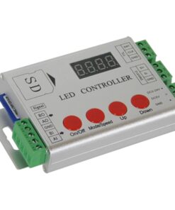 Alternative view of GloboStar® 73444 LED Digital RGB Controller DMX512 & Κάρτα SD για LED Digital RGB Προϊόντα 5v - 12v - 24v  HC03 2048 IC