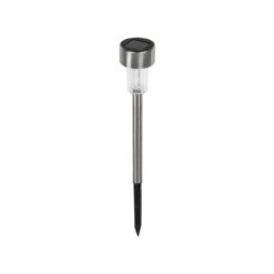 GLOBOSTAR® SOLARDECOR 71522 Διακοσμητικό Φωτιστικό Κήπου LED 1W 30lm 180° DC 5V με Φωτοβολταϊκό Panel 5V 0.1W & Επαναφορτιζόμενη Μπαταρία Li-ion 3.2V 600mAh Αδιάβροχο IP65 Πολύχρωμο RGB - Μ5.5 x Π5.5 x Υ36.5cm - 2 Χρόνια Εγγύηση