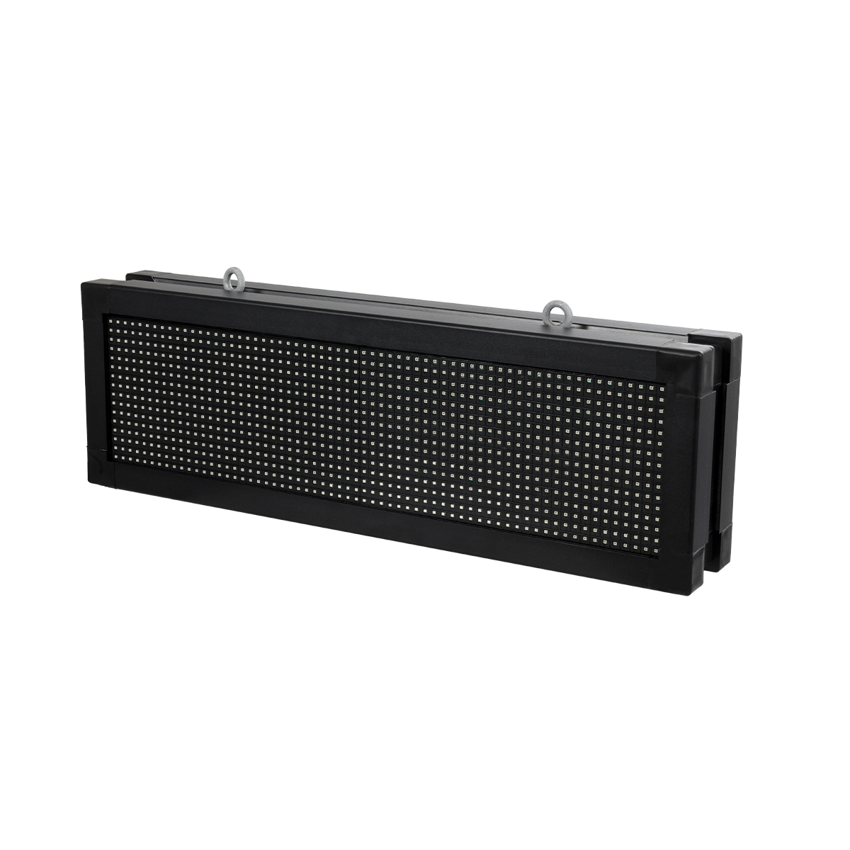 GLOBOSTAR® DISPLAY 90319 Κυλιόμενη Ψηφιακή Επιγραφή 64x16cm P10 Διπλής Όψης LED AC 220-240V Αδιάβροχο IP65 Πορτοκαλί - WiFi Control μέσω FK APP - Αισθητήρας Θερμοκρασίας & Υγρασίας - Μ70.5 x Π11 x Υ22.5cm - 2 Χρόνια Εγγύηση - Image 2