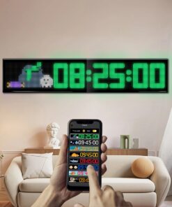 GLOBOSTAR® MATRIX GLB-106-0012 Εύκαμπτη Κυλιόμενη Ψηφιακή Επιγραφή 145x28cm P7 192×32 Pixel LED 20W AC 220-240V Αδιάβροχο IP65 Πολύχρωμο RGB – Bluetooth Control μέσω iPIXEL APP – Μ145 x Π0.4 x Υ28cm – 2 Χρόνια Εγγύηση