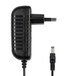 GLOBOSTAR® VOLTIX GLB-107-0002 Τροφοδοτικό/Μετασχηματιστής Class II SELV 24W 2A AC 220-240V σε DC 12V IP20 – Μαύρο Ματ – Μ8 x Π4.2 x Υ2.8cm – 3 Χρόνια Εγγύηση