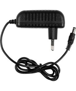 GLOBOSTAR® VOLTIX GLB-107-0002 Τροφοδοτικό/Μετασχηματιστής Class II SELV 24W 2A AC 220-240V σε DC 12V IP20 – Μαύρο Ματ – Μ8 x Π4.2 x Υ2.8cm – 3 Χρόνια Εγγύηση
