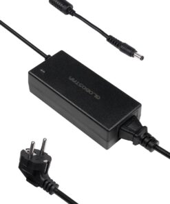 GLOBOSTAR® VOLTIX GLB-107-0003 Τροφοδοτικό/Μετασχηματιστής Class II SELV 60W 5A AC 220-240V σε DC 12V IP20 – Μαύρο Ματ – Μ11.5 x Π5 x Υ3.2cm – 3 Χρόνια Εγγύηση