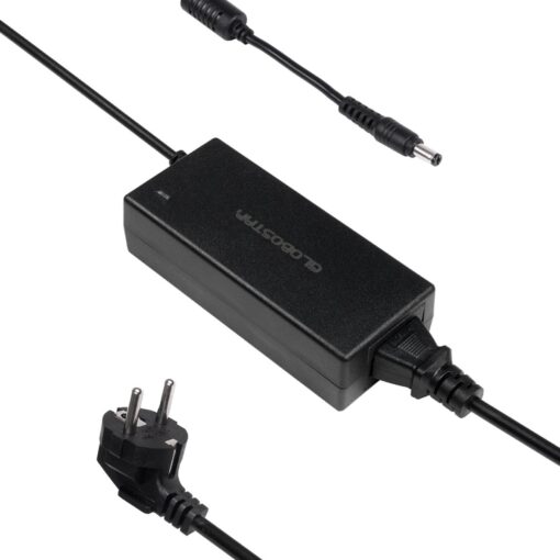 GLOBOSTAR® VOLTIX GLB-107-0003 Τροφοδοτικό/Μετασχηματιστής Class II SELV 60W 5A AC 220-240V σε DC 12V IP20 – Μαύρο Ματ – Μ11.5 x Π5 x Υ3.2cm – 3 Χρόνια Εγγύηση