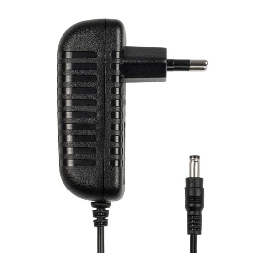 GLOBOSTAR® VOLTIX GLB-107-0006 Τροφοδοτικό/Μετασχηματιστής Class II SELV 24W 1A AC 220-240V σε DC 24V IP20 – Μαύρο Ματ – Μ8 x Π4.2 x Υ2.8cm – 3 Χρόνια Εγγύηση