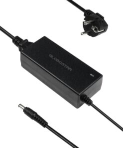 GLOBOSTAR® VOLTIX GLB-107-0007 Τροφοδοτικό/Μετασχηματιστής Class II SELV 60W 2.5A AC 220-240V σε DC 24V IP20 – Μαύρο Ματ – Μ11.5 x Π5 x Υ3.2cm – 3 Χρόνια Εγγύηση