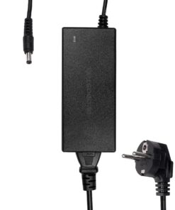 GLOBOSTAR® VOLTIX GLB-107-0007 Τροφοδοτικό/Μετασχηματιστής Class II SELV 60W 2.5A AC 220-240V σε DC 24V IP20 – Μαύρο Ματ – Μ11.5 x Π5 x Υ3.2cm – 3 Χρόνια Εγγύηση