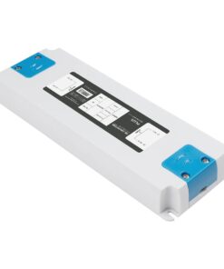 GLOBOSTAR® PLUX GLB-107-0011 Τροφοδοτικό/Μετασχηματιστής Class II SELV 60W 5A AC 220-240V σε DC 12V IP20 – Λευκό Ματ – Μ18.5 x Π6.4 x Υ2.2cm – 3 Χρόνια Εγγύηση