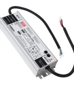 GLOBOSTAR® MEANWELL-HLG-150H-24A 90785 Τροφοδοτικό/Μετασχηματιστής SELV 150W 6.25A DC 24V Αδιάβροχο IP65 - AC 220-240V σε DC 24V - Μ22.8 x Π6.8 x Υ4cm - 3 Χρόνια Εγγύηση