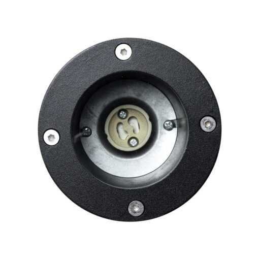 kelvo® GARDELINI KLV-101-0001 Φωτιστικό Σποτ Κήπου για Φυτά & Δέντρα με Καρφωτή Βάση για Λάμπα MR16 με Ντουί GU10 AC 220-240V Αδιάβροχο IP65 – Μαύρο Ματ – Μ10 x Π10 x Υ30cm