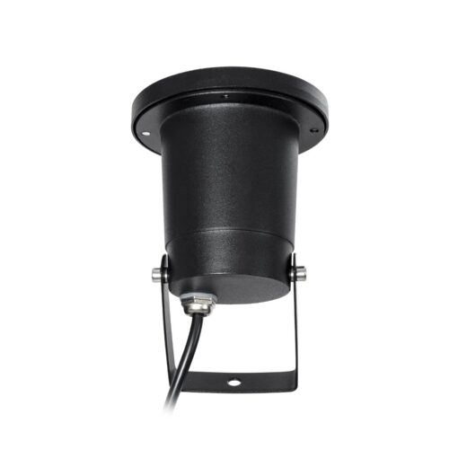 kelvo® GARDELINI KLV-101-0001-V2 Φωτιστικό Σποτ Τοίχου με Βάση για Λάμπα MR16 με Ντουί GU10 AC 220-240V Αδιάβροχο IP65 – Μαύρο Ματ – Μ10 x Π10 x Υ30cm