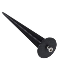 kelvo® GARDELINI KLV-101-0001-V2 Φωτιστικό Σποτ Τοίχου με Βάση για Λάμπα MR16 με Ντουί GU10 AC 220-240V Αδιάβροχο IP65 – Μαύρο Ματ – Μ10 x Π10 x Υ30cm