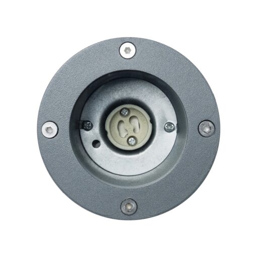 kelvo® GARDELINI KLV-101-0002 Φωτιστικό Σποτ Κήπου για Φυτά & Δέντρα με Καρφωτή Βάση για Λάμπα MR16 με Ντουί GU10 AC 220-240V Αδιάβροχο IP65 – Γκρι Ανθρακί Ματ – Μ10 x Π10 x Υ30cm