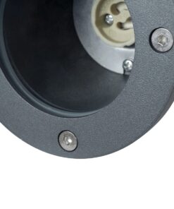 kelvo® GARDELINI KLV-101-0002 Φωτιστικό Σποτ Κήπου για Φυτά & Δέντρα με Καρφωτή Βάση για Λάμπα MR16 με Ντουί GU10 AC 220-240V Αδιάβροχο IP65 – Γκρι Ανθρακί Ματ – Μ10 x Π10 x Υ30cm