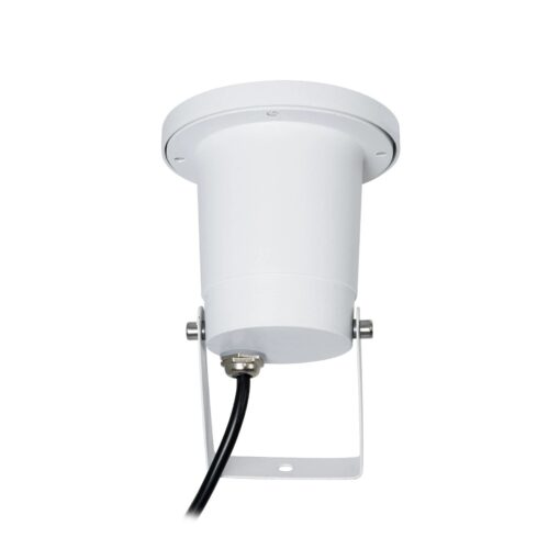 kelvo® GARDELINI KLV-101-0003-V2 Φωτιστικό Σποτ Τοίχου με Βάση για Λάμπα MR16 με Ντουί GU10 AC 220-240V Αδιάβροχο IP65 –  Λευκό Ματ – Μ10 x Π10 x Υ30cm