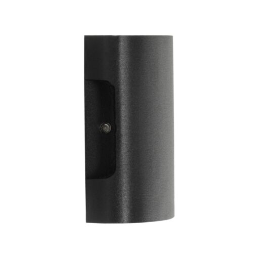kelvo® SIXOAD KLV-101-0006 Φωτιστικό Τοίχου / Απλίκα LED 18W 1800lm 30° AC 220-240V Αδιάβροχο IP65 Θερμό Λευκό 2700K – CREE XPE Chip & TÜV SÜD Driver – Μαύρο Ματ – Μ17 x Π4 x Υ8cm – 5 Χρόνια Εγγύηση