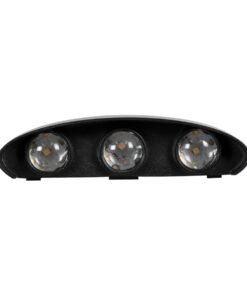 kelvo® SIXOAD KLV-101-0009 Φωτιστικό Τοίχου / Απλίκα LED 18W 1980lm 30° AC 220-240V Αδιάβροχο IP65 Φυσικό Λευκό 4500K – CREE XPE Chip & TÜV SÜD Driver – Μαύρο Ματ – Μ17 x Π4 x Υ8cm – 5 Χρόνια Εγγύηση