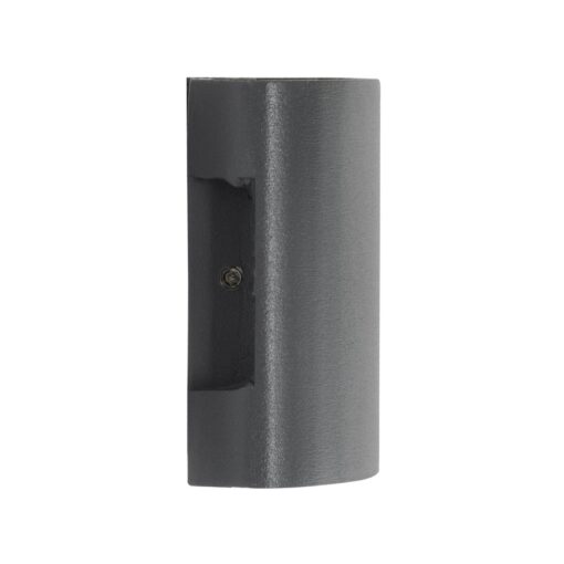 kelvo® SIXOAD KLV-101-0010 Φωτιστικό Τοίχου / Απλίκα LED 18W 1980lm 30° AC 220-240V Αδιάβροχο IP65 Φυσικό Λευκό 4500K – CREE XPE Chip & TÜV SÜD Driver – Γκρι Ανθρακί Ματ – Μ17 x Π4 x Υ8cm – 5 Χρόνια Εγγύηση