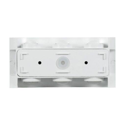 kelvo® SIXOAD KLV-101-0011 Φωτιστικό Τοίχου / Απλίκα LED 18W 1980lm 30° AC 220-240V Αδιάβροχο IP65 Φυσικό Λευκό 4500K – CREE XPE Chip & TÜV SÜD Driver – Λευκό Ματ – Μ17 x Π4 x Υ8cm – 5 Χρόνια Εγγύηση