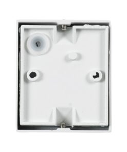 kelvo® MURANO KLV-101-0014 Φωτιστικό Τοίχου / Απλίκα για Λάμπα MR16 με Ντουί GU10 AC 220-240V Αδιάβροχο IP65 – Λευκό Ματ – Μ8 x Π8 x Υ7cm