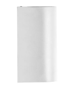 kelvo® MURANO KLV-101-0017 Φωτιστικό Τοίχου / Απλίκα για 2 Λάμπες MR16 με Ντουί GU10 AC 220-240V Αδιάβροχο IP65 – Λευκό Ματ – Μ8 x Π8 x Υ15cm