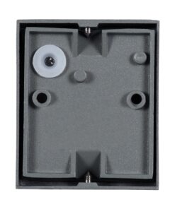 kelvo® BURANO KLV-101-0019 Φωτιστικό Τοίχου / Απλίκα για Λάμπα MR16 με Ντουί GU10 AC 220-240V Αδιάβροχο IP65 – Γκρι Ανθρακί Ματ – Μ8 x Π8 x Υ7cm